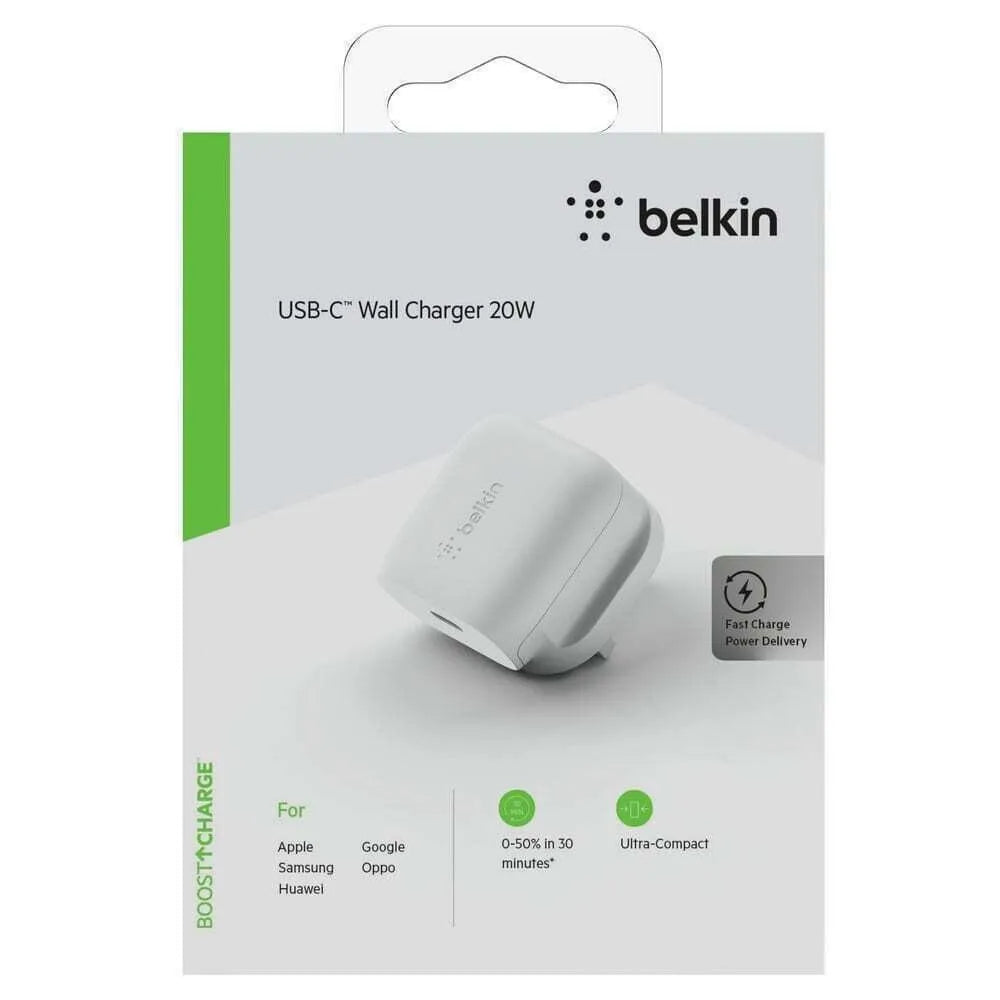Belkin BoostCharge USB-C® Wall Charger 20W